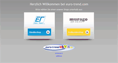 Desktop Screenshot of euro-trend.com